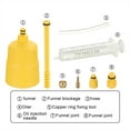 thumbnail image 2 of Yucurem Bike Disc Brake Bleed Set Hydraulic Mineral Oil Bleed Kit for Brake Bicycle Repair Tools (Yellow), 2 of 10