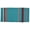 Turquoise, variant on Diamond R Single Weave Saddle Blanket, Turquoise