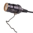 thumbnail image 2 of Dekaim E27 Base Socket Bulb Lamp Holder, Vintage Pendant Light Holder with Pull Chain Switch Lamp Base Ceiling Mounted(???), 2 of 7