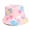 Pink, variant on Lolmot Unisex Bucket Hat Double Sided Fisherman Hat Beach Travel Graffiti Printing Sun Hat Outdoor Sunscreen Cap for Adults Men Women