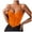 Orange, variant on Women Basic Camisoles Casual Tank Tops Ladies Lace Rims Fishbone Navel Slim Vest Casual Cami Sleeveless