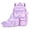 Purple #053, variant on 3PCS Kids Backpack for School Girls with Lunch Box & Pencil Case | Waterproof Girls Backpack, Lightweight School Bookbag for Elementary School Students Teens