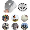 thumbnail image 4 of Filtros de carbón activado para mascarillas faciales de 4 capas, paquete de 10 para protección de ciclismo al aire libre, 4 of 5