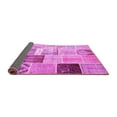thumbnail image 2 of Ahgly Company Indoor Rectangle Patchwork Pink Transitional Area Rugs, 3' x 5', 2 of 4