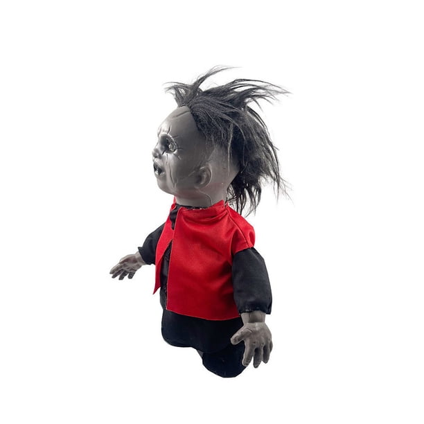 Kearding Decoraciones de fantasmas llorando de Halloween, adorno luminoso de terror para caminar, muñecas electrónicas alimentadas por para el Kits de decoración para fiestas Niños Kearding HA068760-01