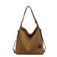 thumbnail image 1 of Hugtrwg Unisex Versátil Vintage School Bag Student Casual Shoulder Bag Mochila (Caqui), 1 of 8