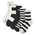 thumbnail image 1 of 5 Pares Calcetines Deportivos De Mujer Estampado A Rayas, 1 of 6