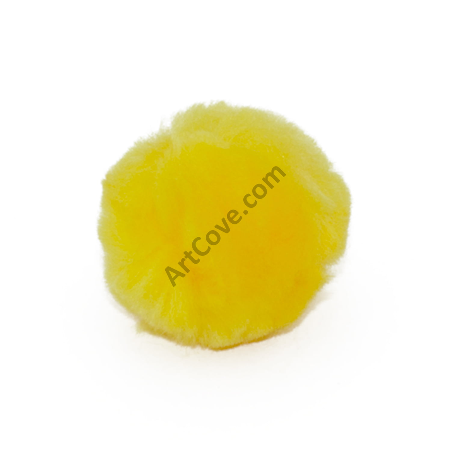 Pom-Poms .5 100/Pkg-Yellow