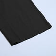 thumbnail image 6 of JCCXIN Mens Pants Men's Solid Color Casual Pocket Front Pocket Fold Wide Leg Pants Elastic Waist Belt Loose Pants Loose Fit Trousers, 6 of 8
