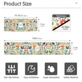 thumbnail image 3 of Yayeee Faucet Mat for Kitchen Sink 14.7" Diatomite Long Splash Guard Pad, Cartoon Animals, 3 of 7