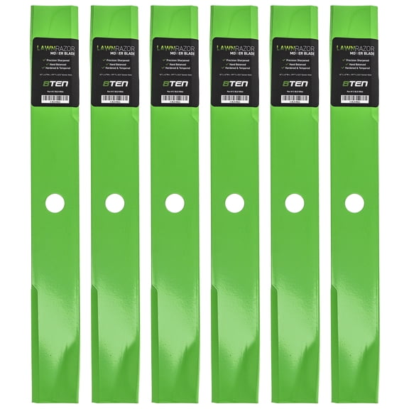 LawnRAZOR Medium Lift Blade for Toro 48 inch Z480 106637 6 Pack 810-CBL2288D