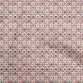 thumbnail image 1 of oneOone Cotton Flex White Fabric Asian Kilim Sewing Material Print Fabric By The Yard 40 Inch Wide, 1 of 5