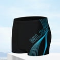thumbnail image 2 of Vetsdori Mens Dry Fit Swimming Trunks Summer Elastic Waist Swimwear Board Shorts,Casual Hawaiian Drawstring Swim Shorts for Men Hombre,XXL, 2 of 9