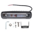 thumbnail image 1 of Luz LED de seguridad para montacargas, de aleación de aluminio, roja, de 12 a 80 V CC, luz de zona lateral para almacenes de camiones y sitios de construcción, 1 of 15