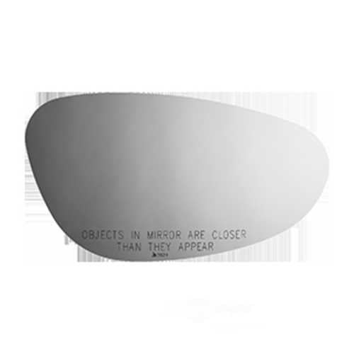 Burco Side View Mirror Replacement Glass - Clear Glass - 3624