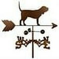 thumbnail image 4 of SWEN Products Inc Handmade Bloodhound Dog Copper Weathervane, 4 of 4