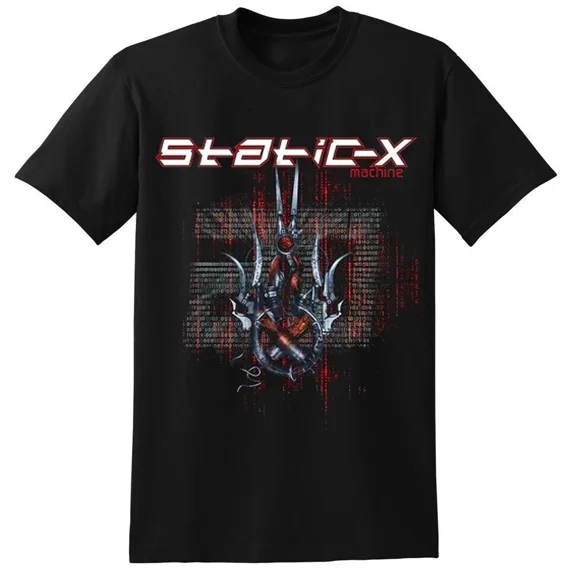 STATIC X cd cvr MACHINE Official SHIRT LAST XXL New wisconsin shadow cult wayne
