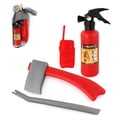 thumbnail image 2 of Bombero Herramientas 4X Profesional Simulativo Práctico práctico Play Play PROPORTE Útil Fuego Fuego Toy Toy House Supply 4 Pack Guardurnaity FN001557-00, 2 of 7