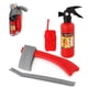 thumbnail image 2 of Herramientas de bombero Profesional Simulativo práctico Juego de rol útil Propiedad Suministro de juguetes Tomed House Supply 4 Pack Inevent FN001557-00, 2 of 7
