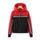 thumbnail image 4 of Chaqueta para mujer Abrigo impermeable de manga larga Cordón con capucha Outwear Chaquetas de retazos Fridja  po5240, 4 of 9