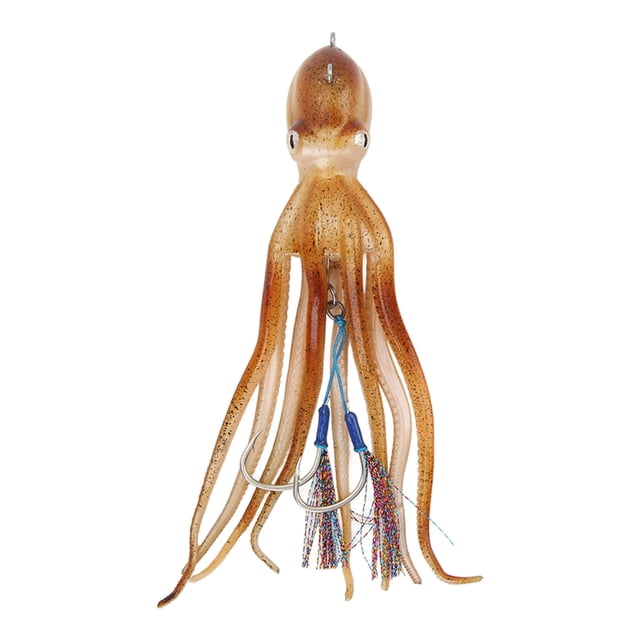 Cebo de pulpo, Jigs de calamar de simulación Pesca Jig de pulpo Cebo de calamar de simulación Rendimiento de primer nivel