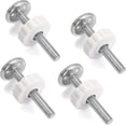 thumbnail image 1 of M10(10mm/0.39") Gate Adapter 4PCS Gate Threaded Spindle Rod Accessory Pressure Gate Replacement Parts Screw Mounted Bolts Kit for Pets Gates Stair Rai, 1 of 4