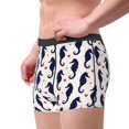 thumbnail image 3 of Kdxio Men's Boxer Briefs with Seahorses and Hearts Print - Comfortable and Breathable Underwear for Everyday Wear, 3 of 7