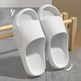 thumbnail image 6 of Chenyee Pillow Slippers for Women Men Non Slip Shower Shoes Cushioned Thick Sole House Slides Sandals, 6 of 8