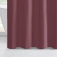 thumbnail image 4 of VCNY Home Hotel Style Burgundy Heavy Duty PEVA Shower Liner, 72" x 72", 4 of 5