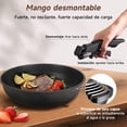 thumbnail image 3 of Sartenes Antiadherentes, Juego de 19 Ollas y Sartenes, Juego de ollas y sartenes antiadherentes, Sartenes para cocinar, Mango Desmontable, Juego de utensilios de cocina, Ollas de inducción sartenes, 3 of 7