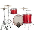 thumbnail image 3 of Ludwig NeuSonic 3-Piece Fab Shell Pack With 22" Bass Drum Satin Diablo Red, 3 of 5