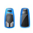 thumbnail image 3 of Estuche de plástico ABS para llaves de coche, llavero para mandos a distancia de coche para A4L, Q5L, Q7S4 Azul, 3 of 6