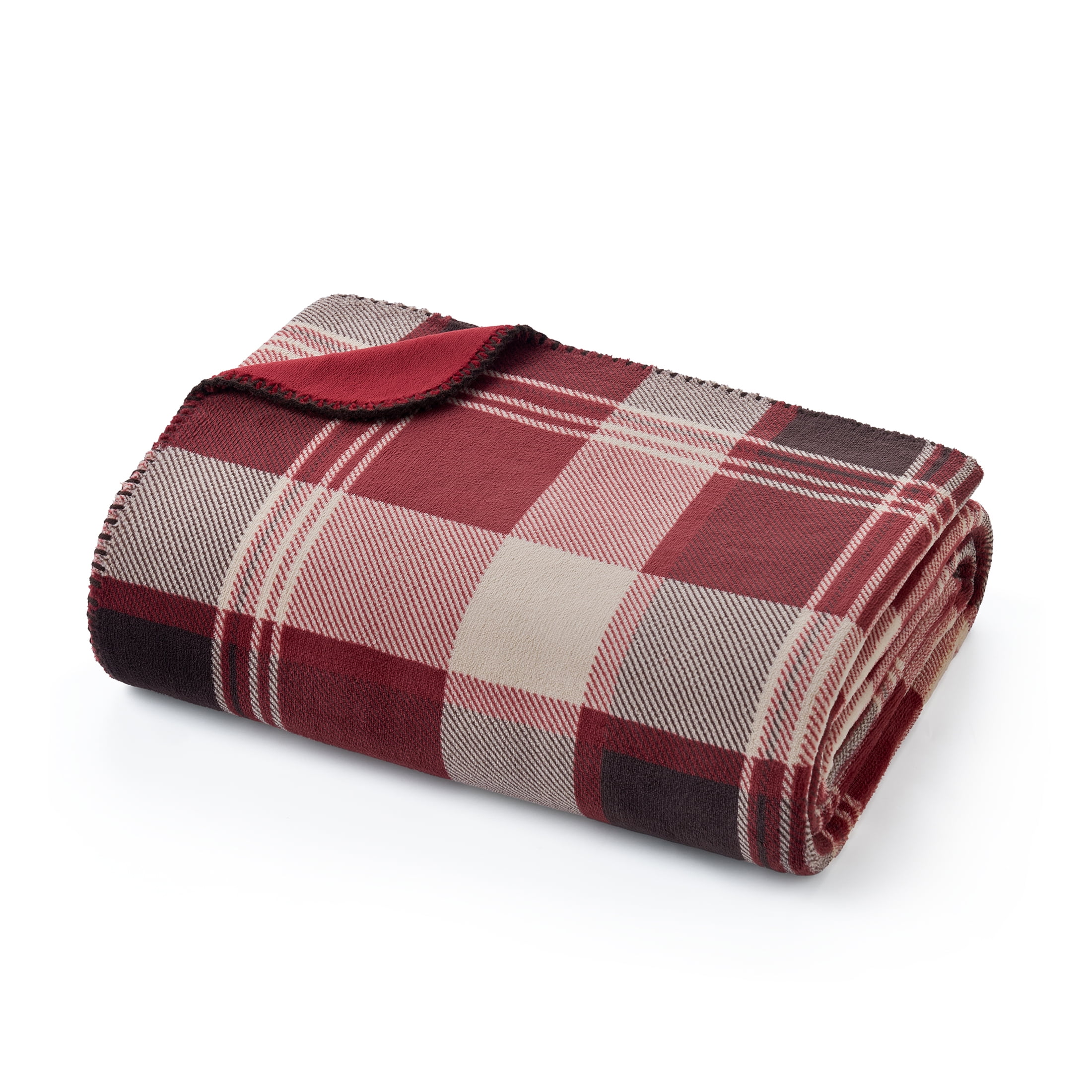 Pawz Plush Oversized Throw Blanket for Couch or Bed, Soft Flannel