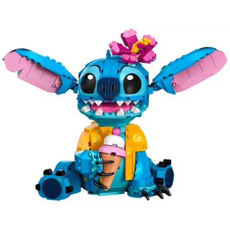 (43249) Stitch Buildable Model Set, 730 Pieces