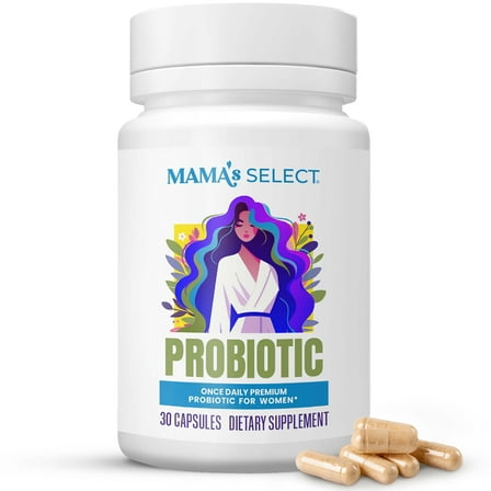 Prenatal Probiotic for Pregnant Women by Mama’s Select – Supports Pregnancy, Postnatal & Postpartum Wellness – Helps Digestion, Morning Sickness, Lactation, Baby Microbiome – 30 Vegan Capsules