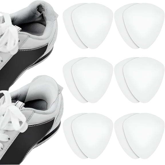 TUWAFE Shoe Heel Repair,4 Pairs Self-Adhesive Inside Shoe Patches Kit for Repair Holes