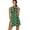 GOLF Ball and Club Dark Green, variant on COEQINE Golf Dresses for Women Sleeveless V-Neck Breathable Exercise Dresses with Shorts 2 Pockets Golf Ball Cart and Cactus Print Golf Outfits with 2 Piece Set, XS