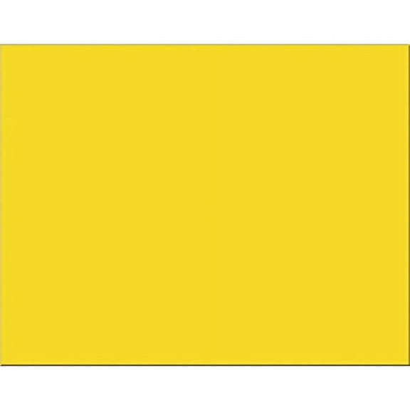 Pacon 54721 Peacock Four-Ply Railroad Board, 22 x 28, Lemon Yellow, 25/Carton