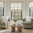 thumbnail image 2 of Decorative Sage Green Throw Pillow Covers 20x20 Set of 2, Striped Textured Farmhouse Pillow Covers, Soft Chenille Cushion Covers for Couch Sofa Bed Home Decor, 2 of 6
