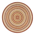 thumbnail image 3 of Unique Loom Baja Outdoor Collection Area Rug - Ensenada (3' 3" Round Burgundy/Green), 3 of 7