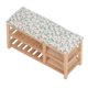 thumbnail image 2 of Nehlobo 1/12 Dollhouse Zapatos estante 2 capa gran espacio de almacenamiento exquisita miniatura zapato para entrada, 2 of 8
