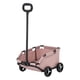 thumbnail image 1 of Cochecito para mascotas, carrito para perros, fácil de plegar para guardar, transportín para perros con ruedas. rosa, 1 of 9