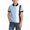 Light Blue, variant on YUSIM Boys Cotton Polo Shirts- Casual Summer Short Sleeve School Uniform Navy Size 6-14