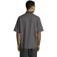 thumbnail image 2 of Vtex 0423-6402 Bristol Short Sleeve Chef Coat, Slate, Small, 2 of 6