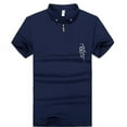 thumbnail image 6 of Mens Slim Fit Polo with Zipper Design, 6 of 7