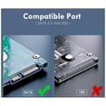 thumbnail image 2 of Cable Adaptador de Unidad de Estado Sólido USB 3.0 A con Puerto de Alimentación de CC Cable USB 3.0 Easy Drive, 2 of 5