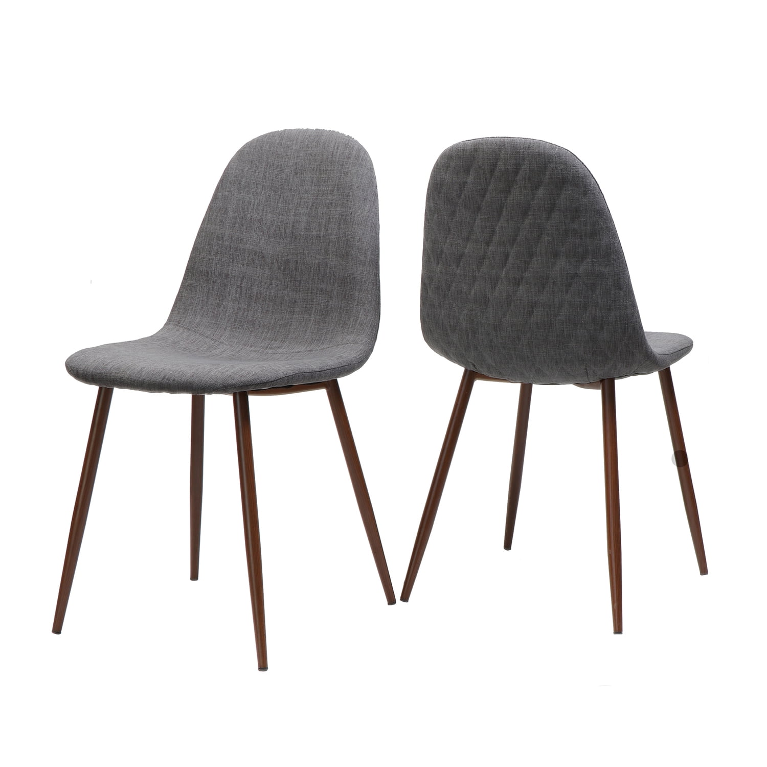 Kadyn Mid Century Fabric Dining Chairs, Upholstered Fabric Dining Chair for Bedroom, Modern Kitchen Side Chair, Set of 2, Light Grey Kadyn Mid Century Fabric Dining Chairs, Upholstered Fabric Dining Chair for Bedroom, Modern Kitchen Side Chair, Set of 2, Light Grey
