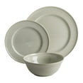 thumbnail image 1 of Martha Stewart 12 Pc Sharkey Dinnerware Set, 1 of 6