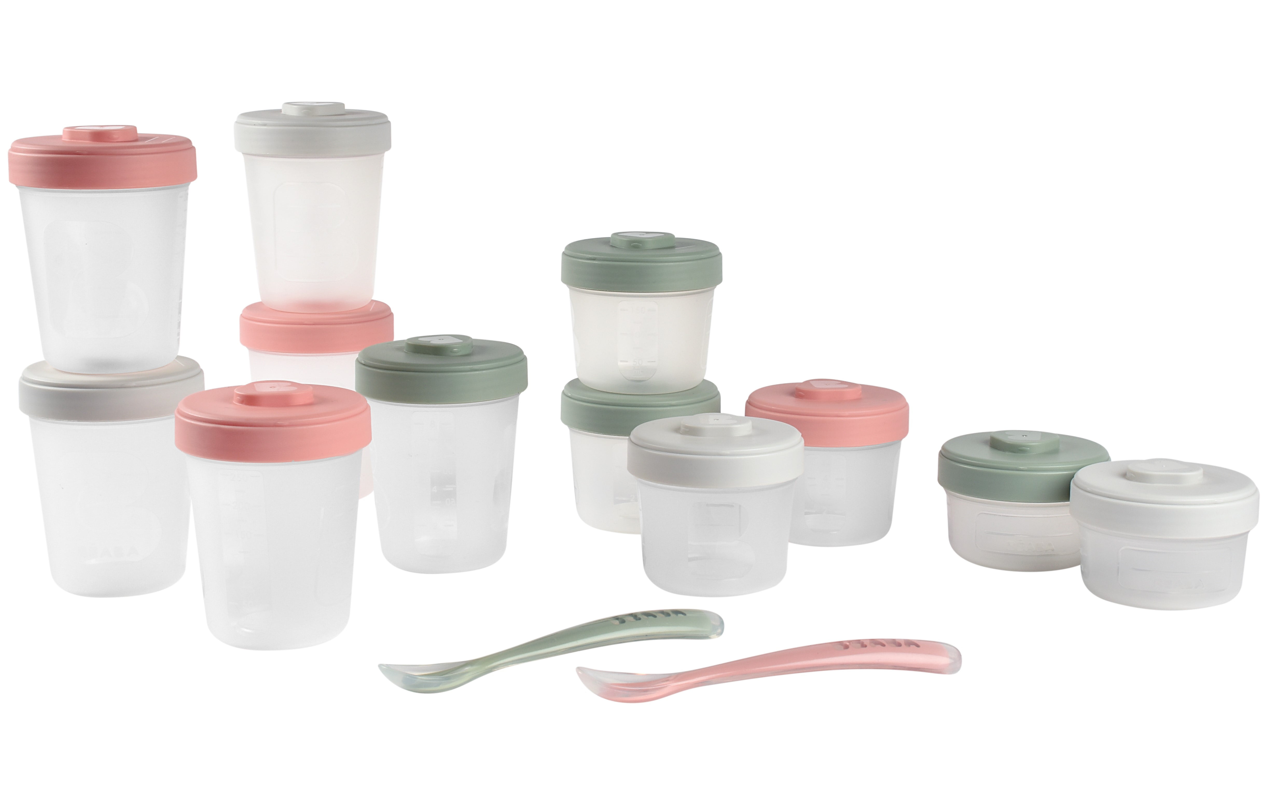 BEABA Clip Containers, Baby Food Storage Containers, Baby Food