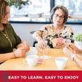 thumbnail image 5 of Deluxe Canasta Game Set for Adults & Seniors, Jumbo Index Large Print Cards, Rotating Tray, Scorepad, Classic Playing Card Game, Gift for Families & Grandma, 5 of 7